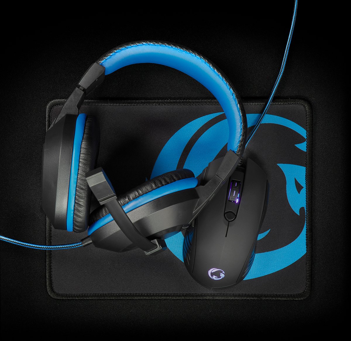 Gaming Combo Kit | 3-in-1 | Headset, Mouse and Mouse Pad